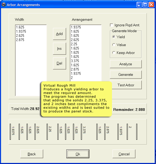 Automatic Arbor Generation